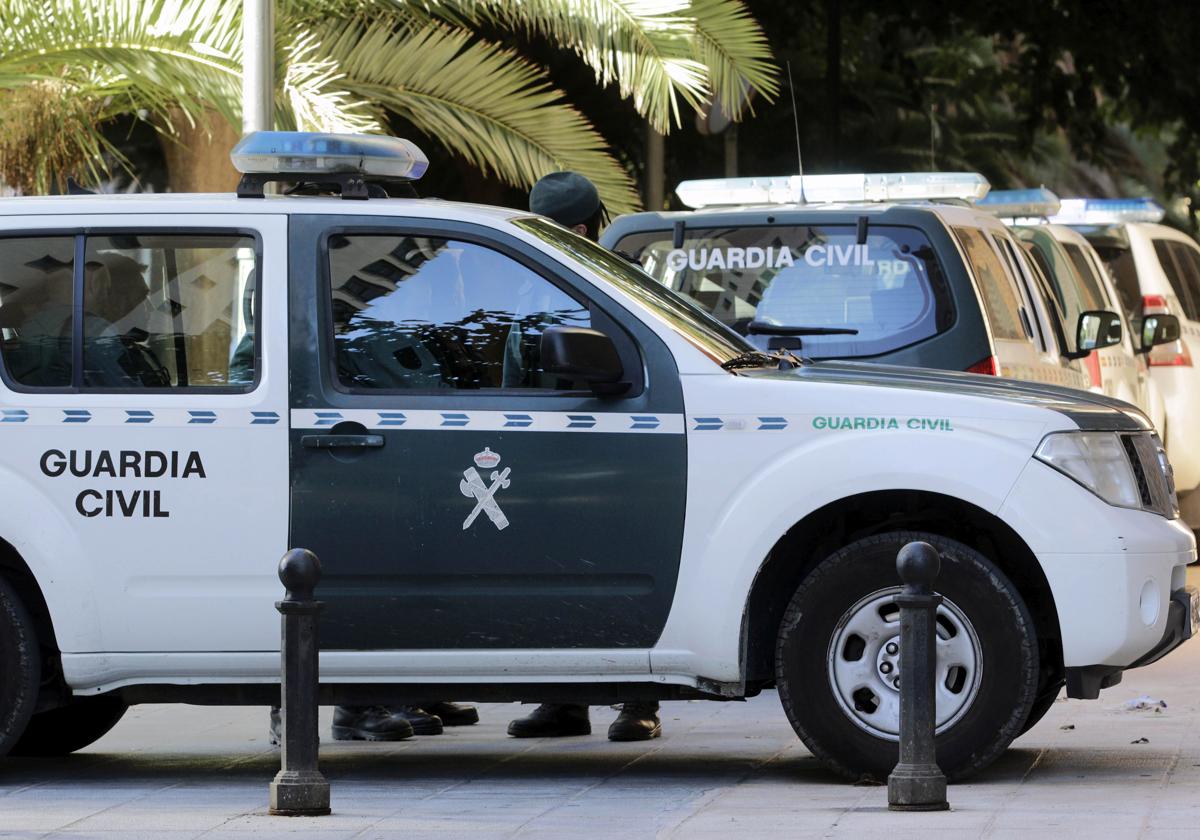 Un vehículo de la Guardia Civil.