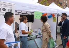 Visita a la feria del comercio.