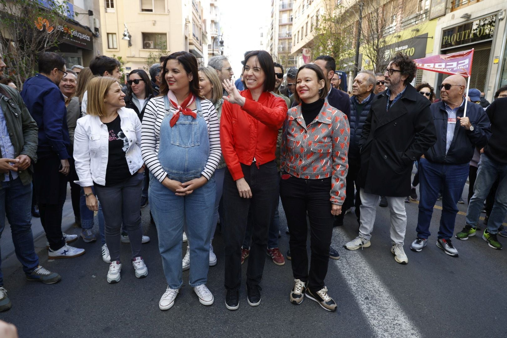 Manifestación por el Día del Trabajador en Valencia