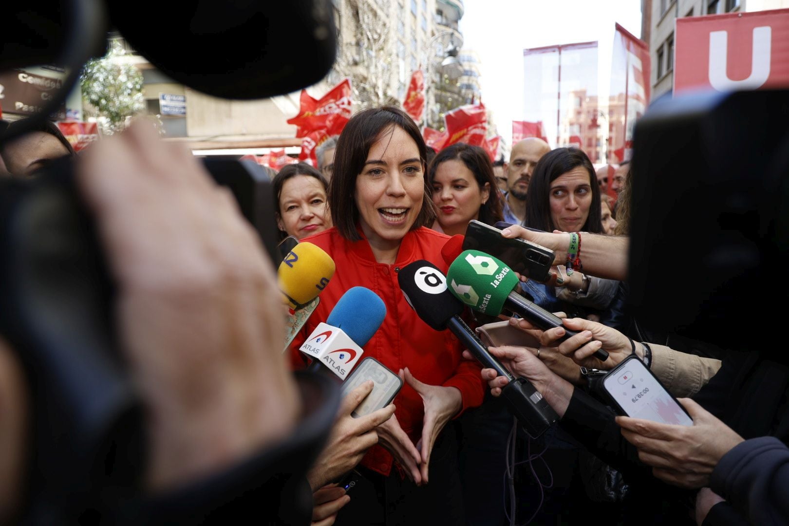 Manifestación por el Día del Trabajador en Valencia