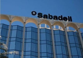 Oficinas del Banco Sabadell en Alicante.