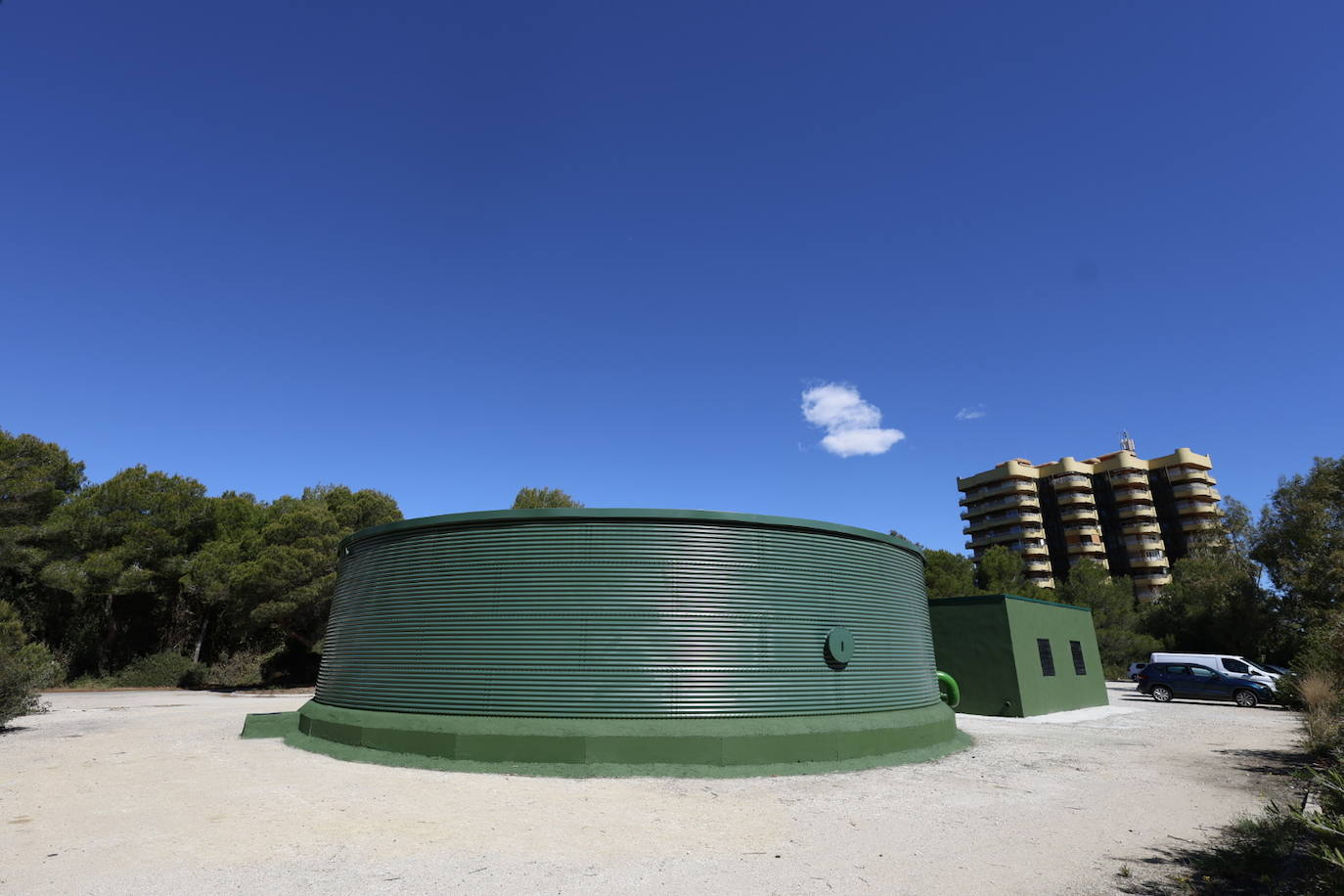 Valencia activa los ocho primeros cañones antiincendios en El Saler