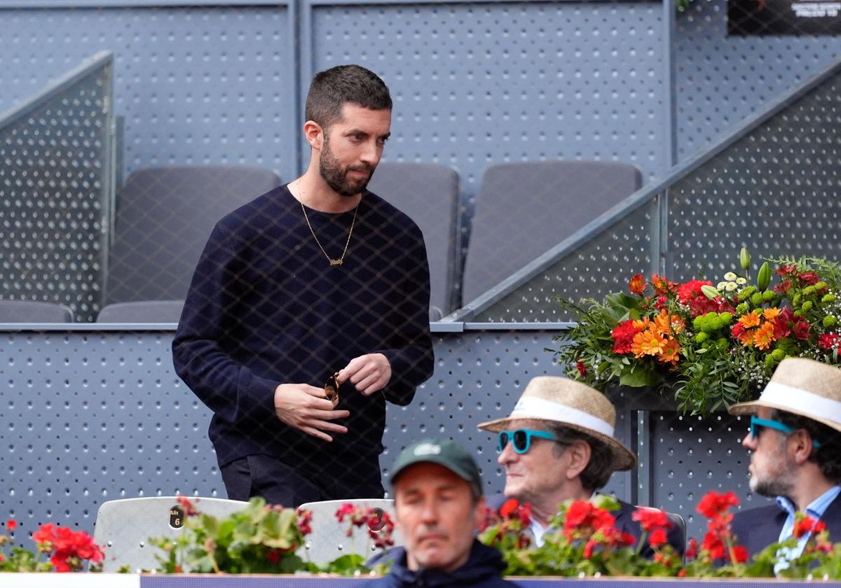 David Broncano en el Mutua Madrid Open 2024.