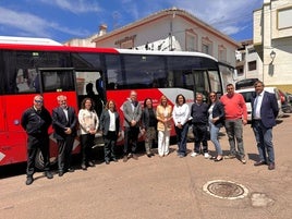 Puesta en marcha de la nueva línea de autobús.