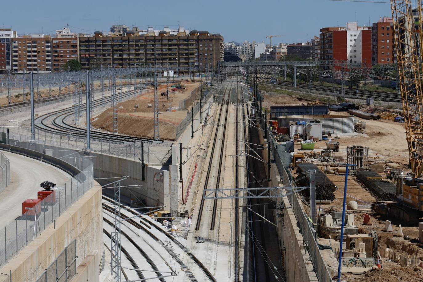 Así será el canal de acceso a Cercanías en Valencia