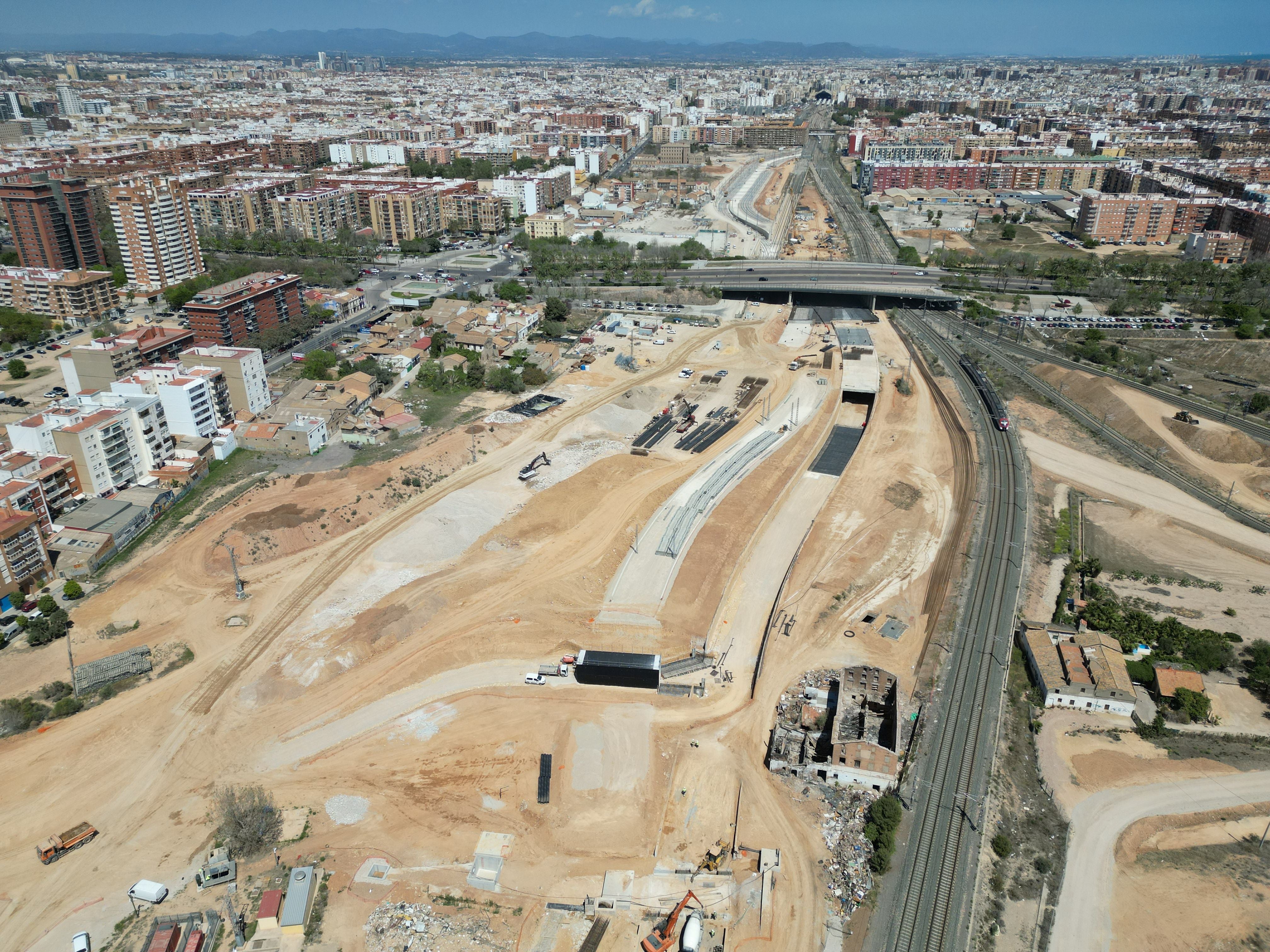 Así será el canal de acceso a Cercanías en Valencia