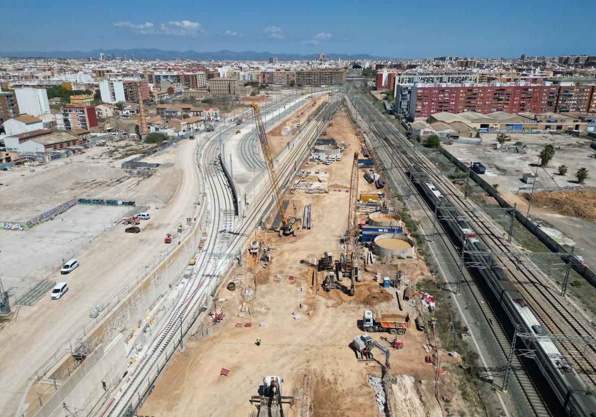 Así será el canal de acceso a Cercanías en Valencia