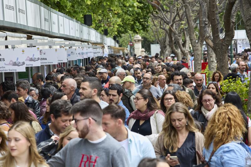 Feria del Libro de Valencia, en una imagen de este año.