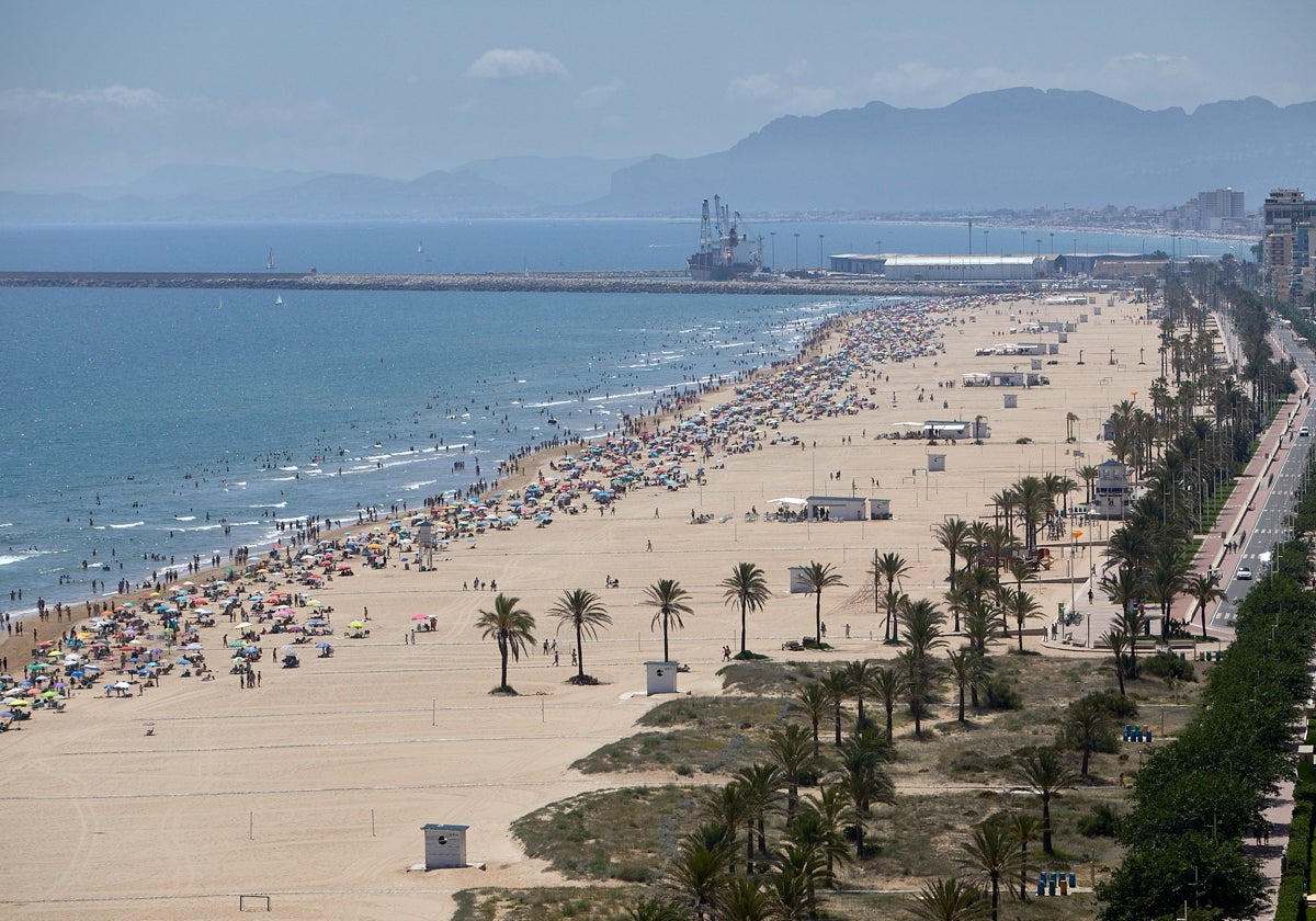 Playa de Gandia.