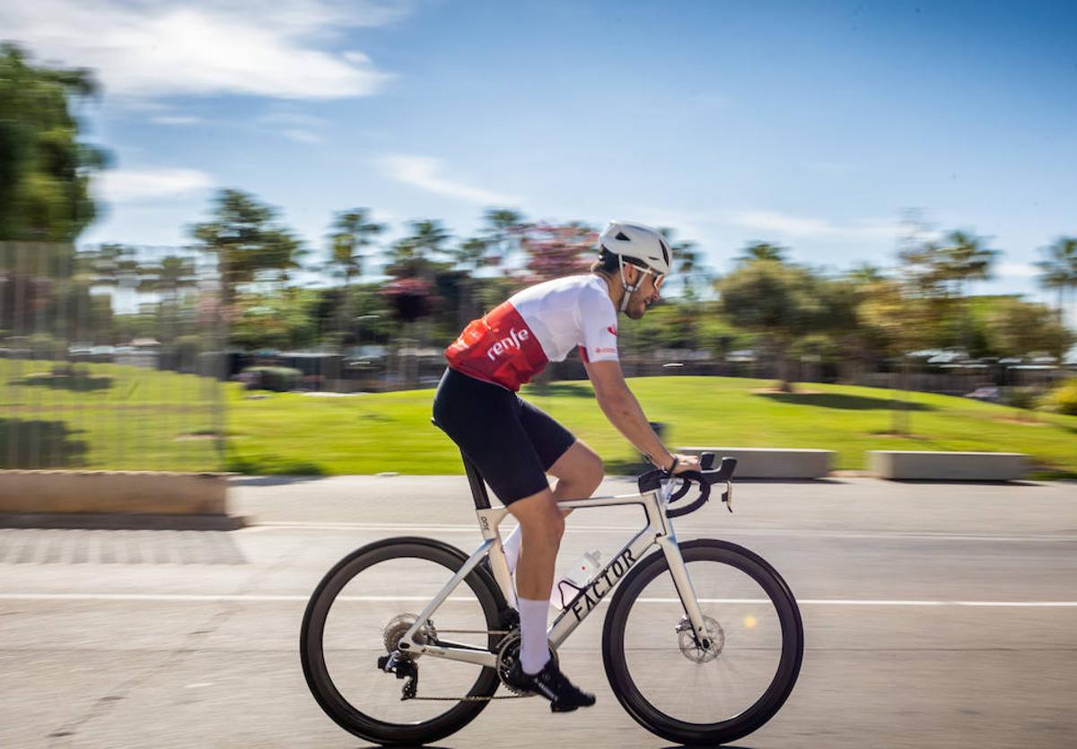 Participante en la edición del Gran Fondo de Valencia 2023.