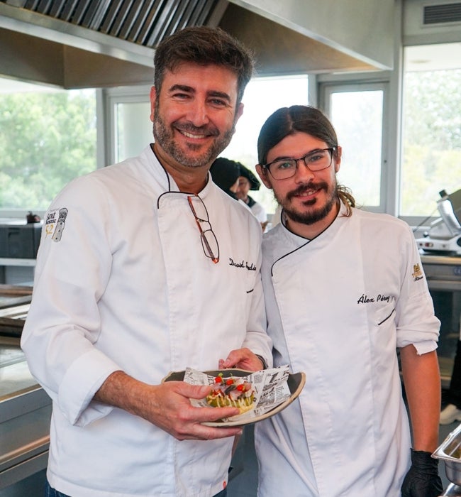 David Sandín y Álex Pérez, los ganadores del concurso.