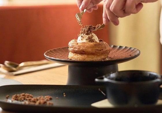 La original torrija elaborada con masa de croissant de Living Bakkali