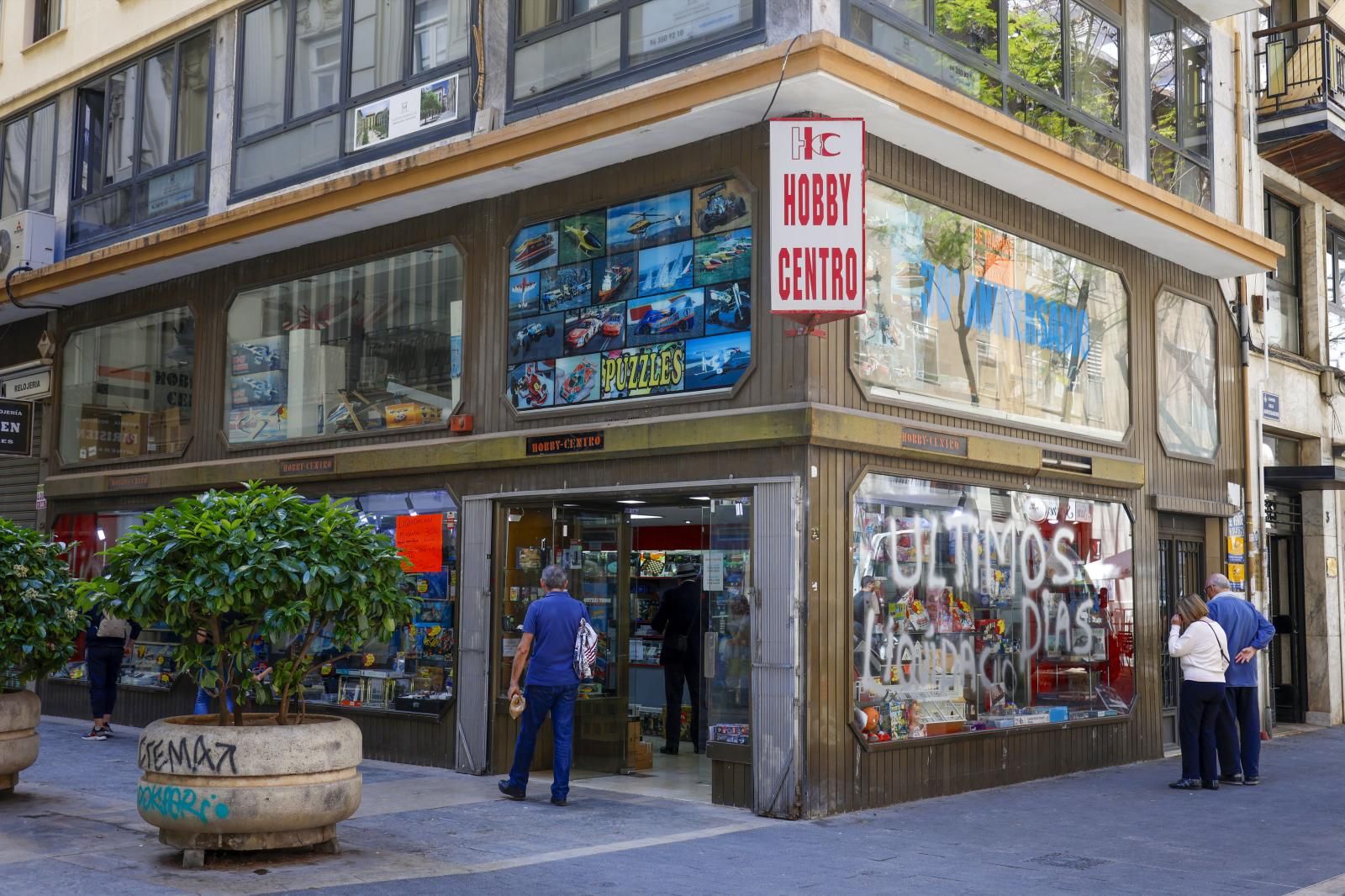 Cierra la tienda Hobby Centro de Valencia