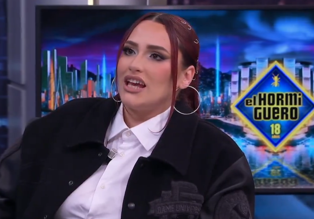 Lía Kali, durante su entrevista en 'El Hormiguero'.