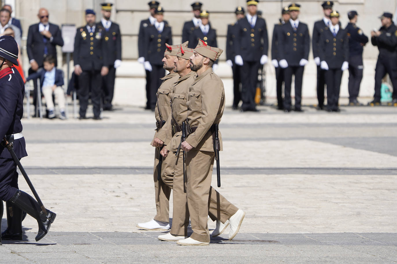 Los Reyes presiden el acto conmemorativo del Bicentenario de la Policía Nacional