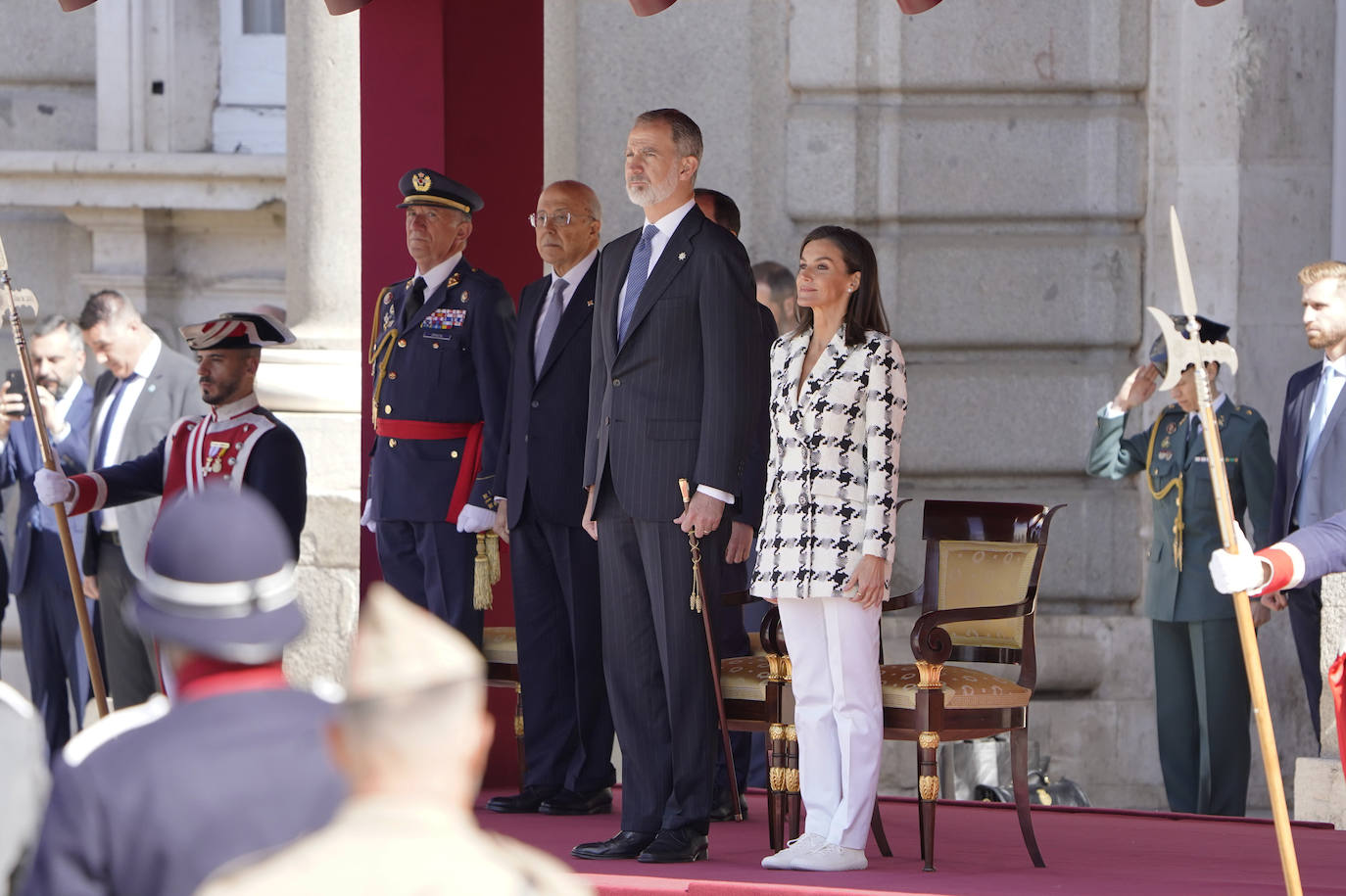 Los Reyes presiden el acto conmemorativo del Bicentenario de la Policía Nacional