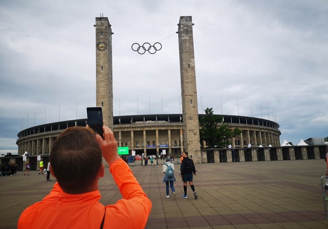 El estadio olimpico de Berlín.