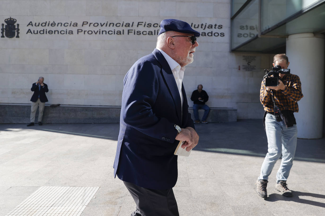 FOTOS | El comisario Villarejo declara en el juicio a Zaplana en Valencia