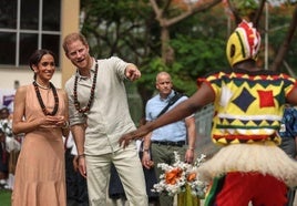 Meghan y Harry, de viaje privado a Nigeria