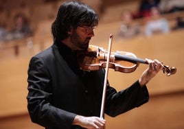 El violinista Leonidas Kavakos.