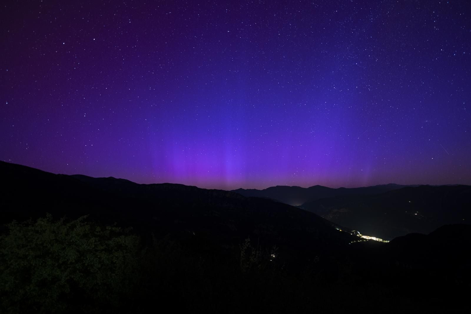 Así ha sido la aurora boreal visible desde España