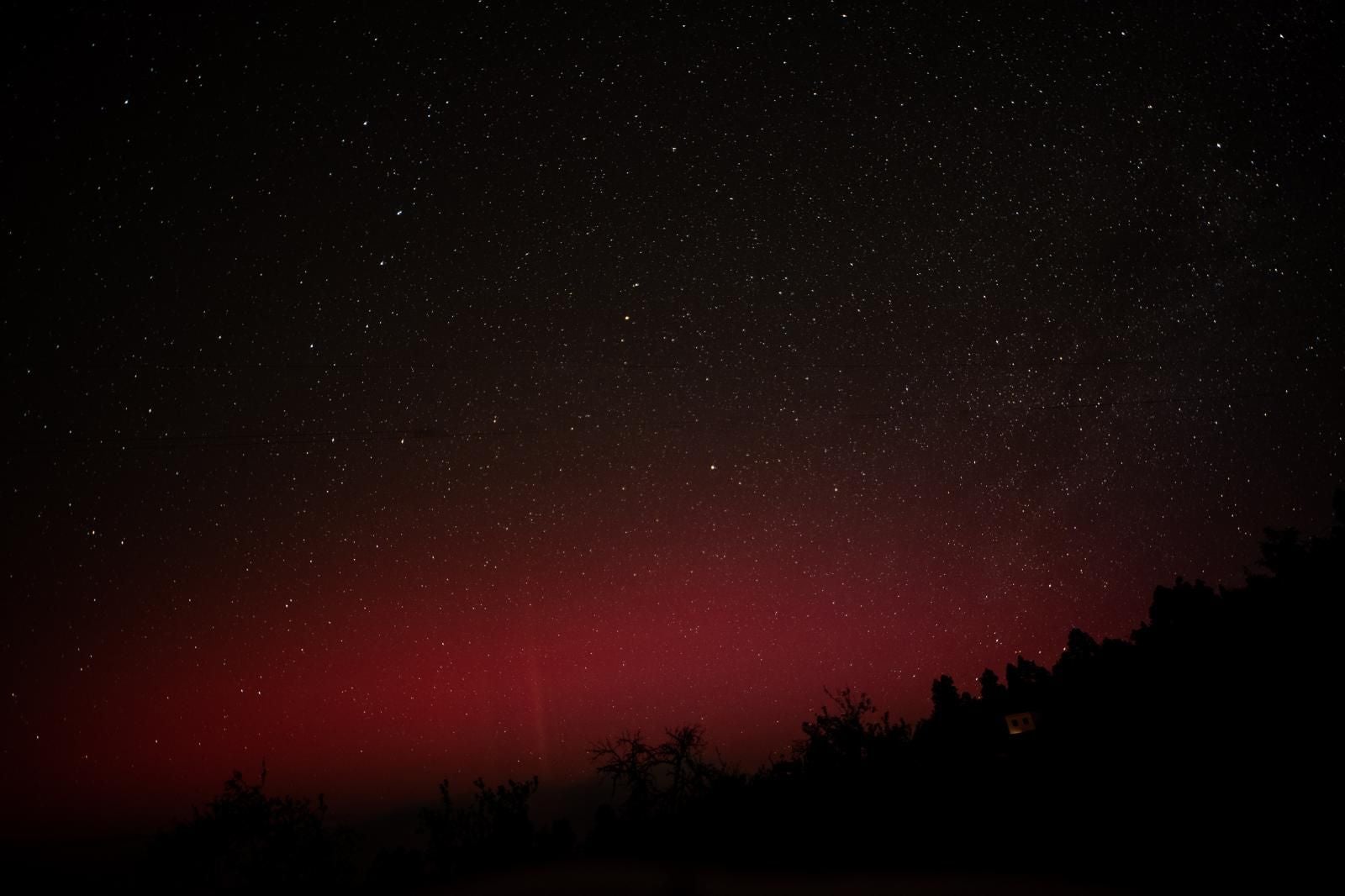 Así ha sido la aurora boreal visible desde España