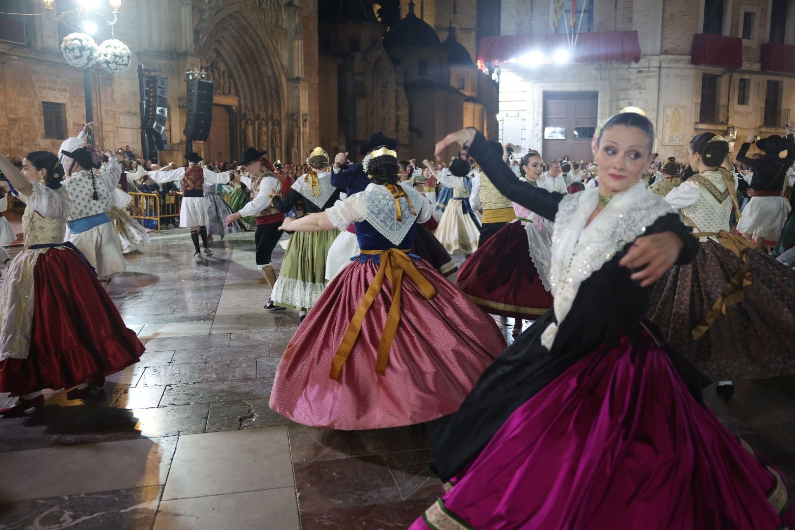 Dansà de las Fallas 2024 a la Mareta