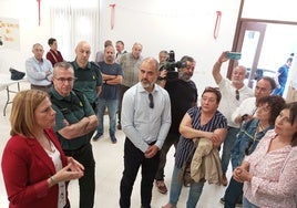 Un momento de la reunión celebrada en Castellar.