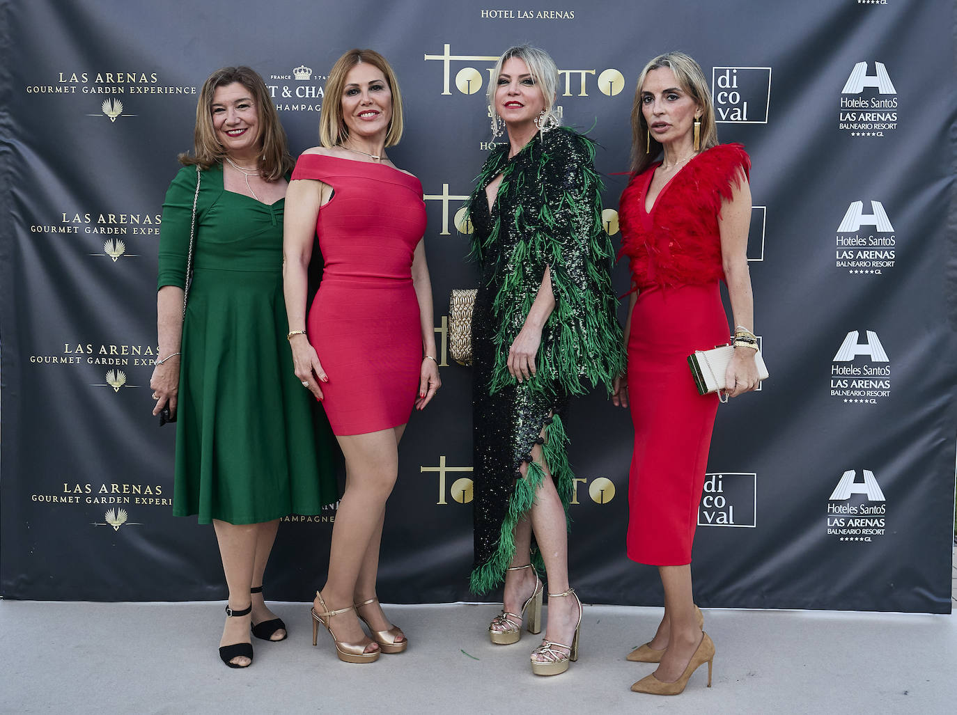 Cristina Sánchez, Inmaculada Monedero, Claudia Cayres y Alicia Esteban.