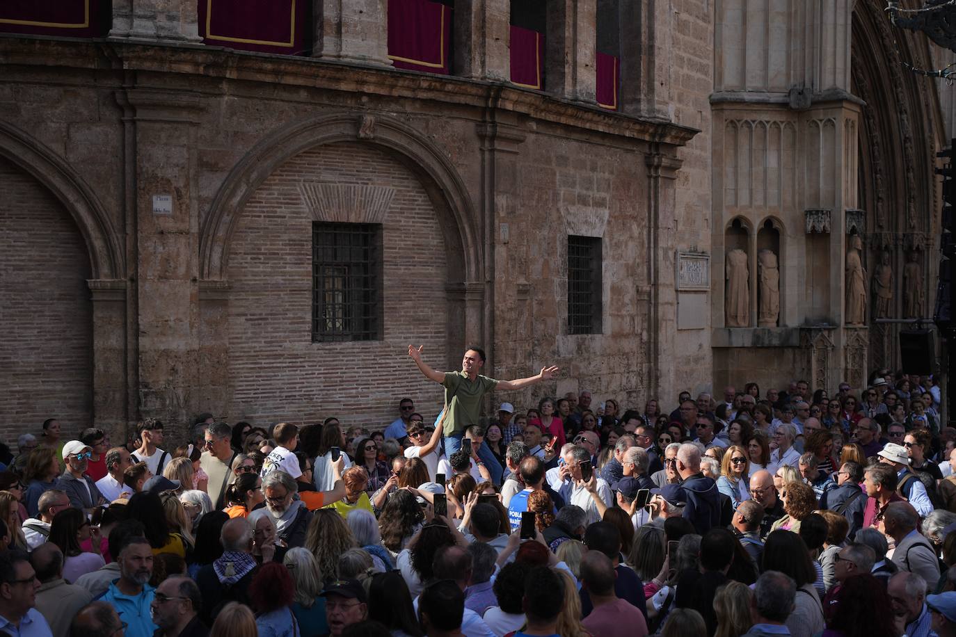 El Traslado de la Virgen desde la Basílica hasta la Catedral, en imágenes