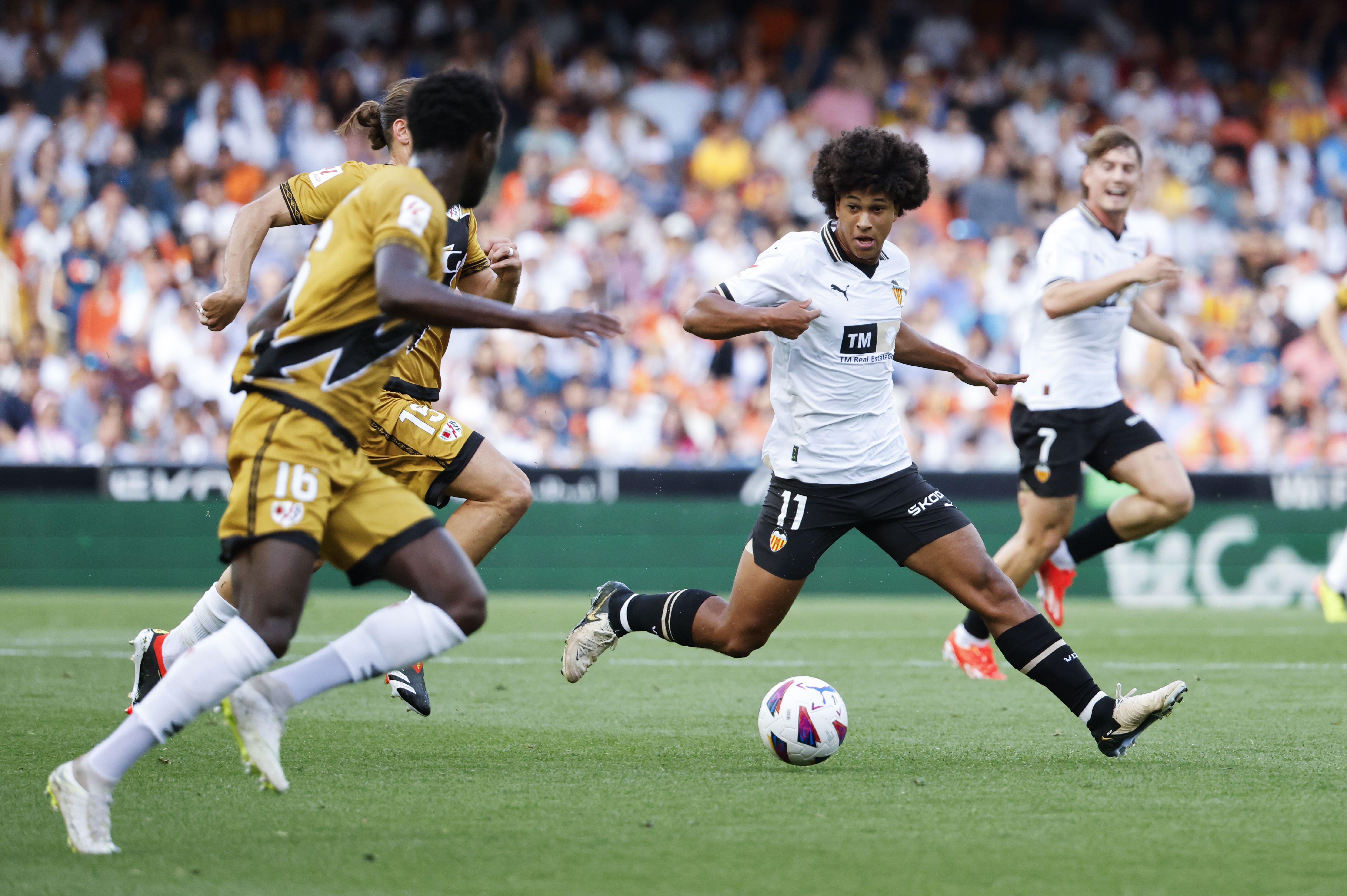 Las mejores imágenes del Valencia CF - Rayo Vallecano