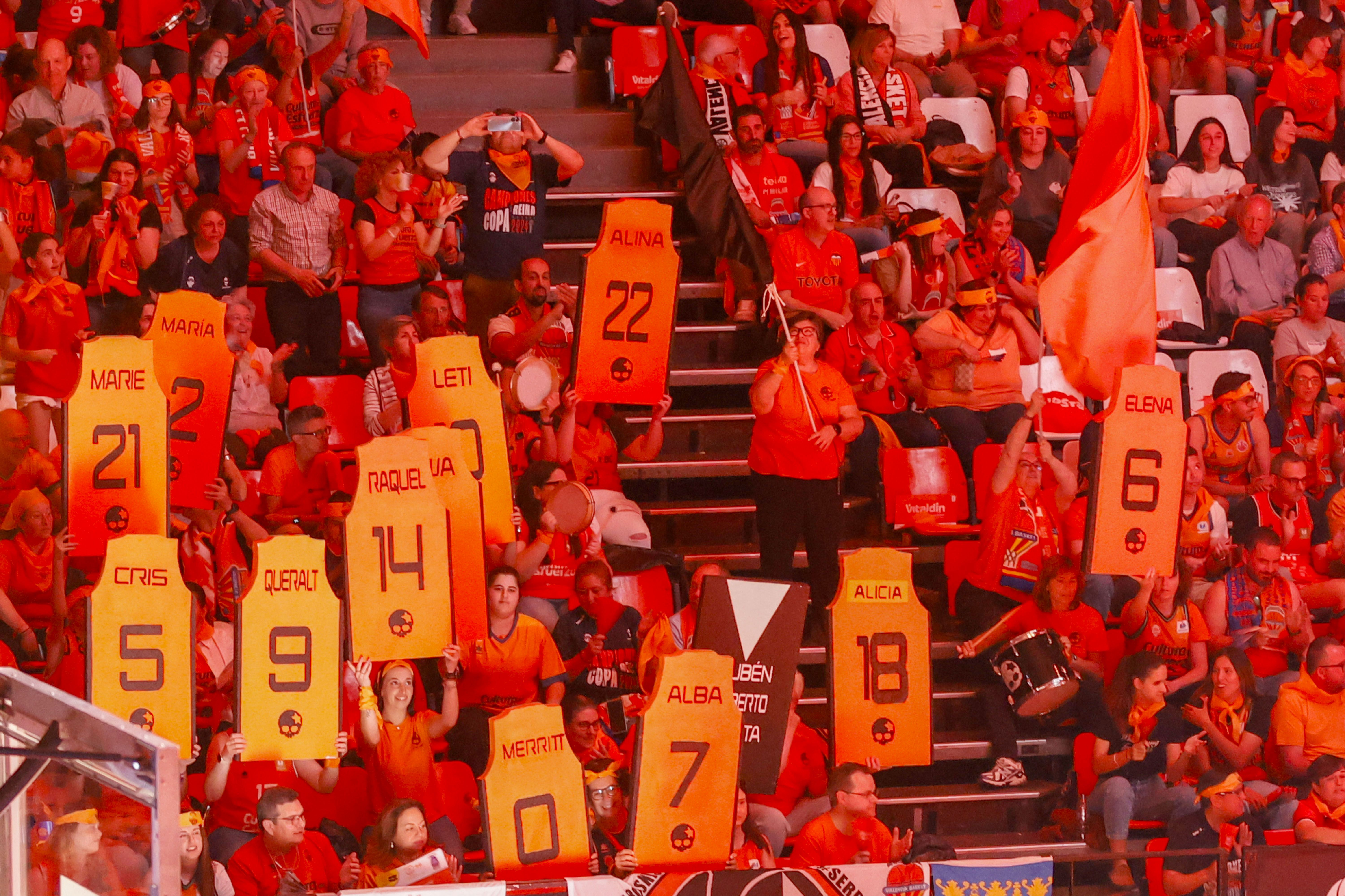 Valencia Basket - Perfumerías Avenida, en imágenes