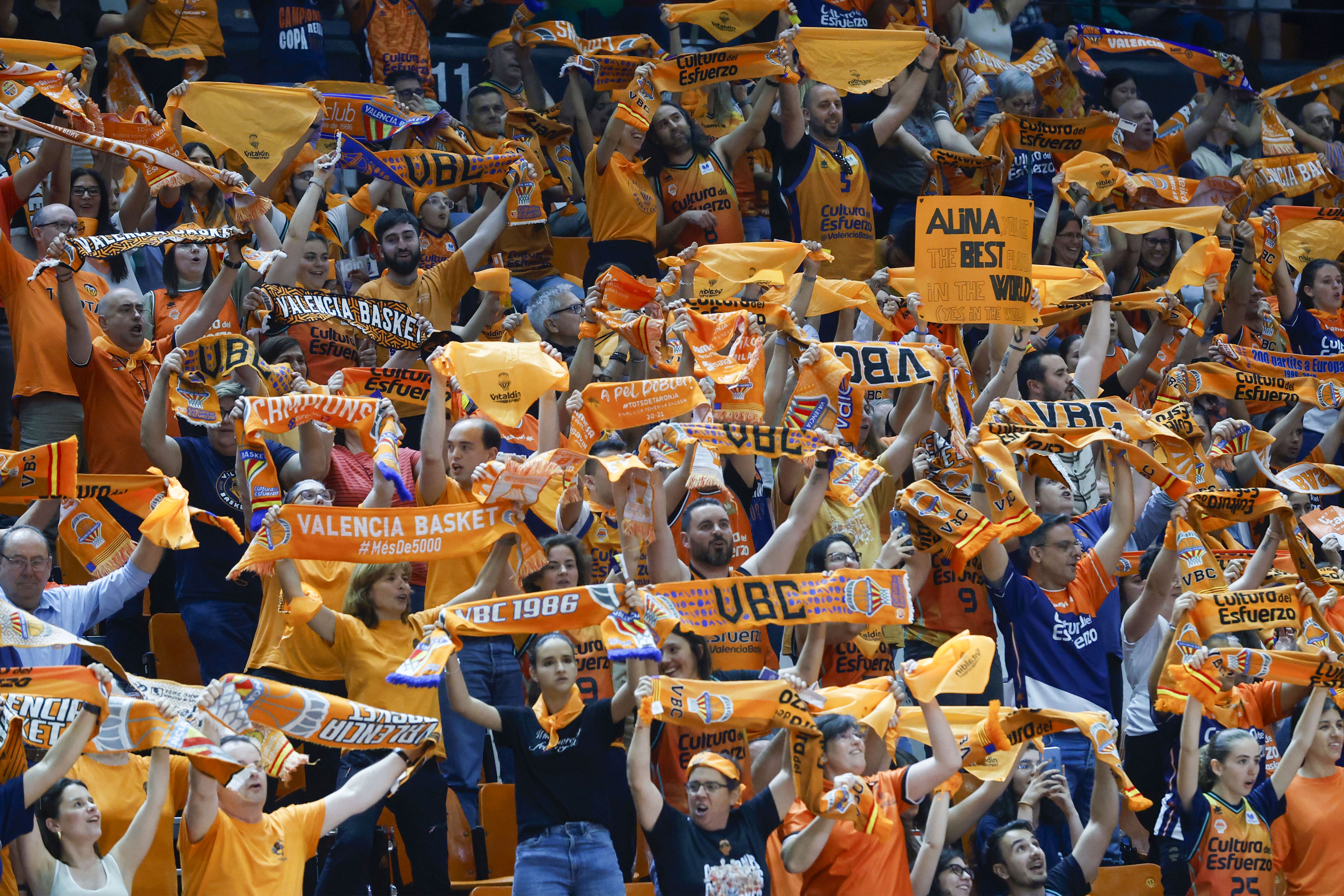 Valencia Basket - Perfumerías Avenida, en imágenes