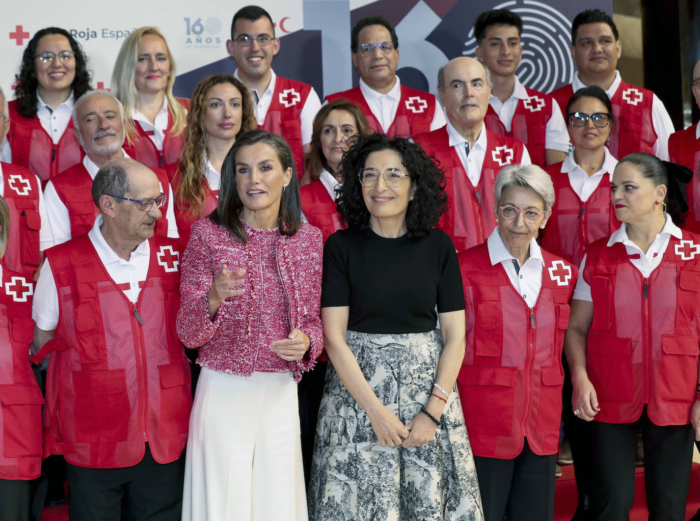 Letizia preside en Oviedo el acto del Día Mundial de la Cruz Roja