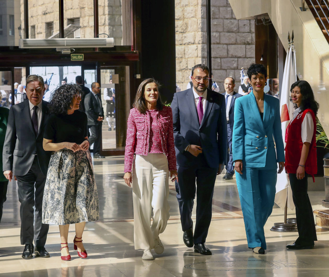 Letizia preside en Oviedo el acto del Día Mundial de la Cruz Roja