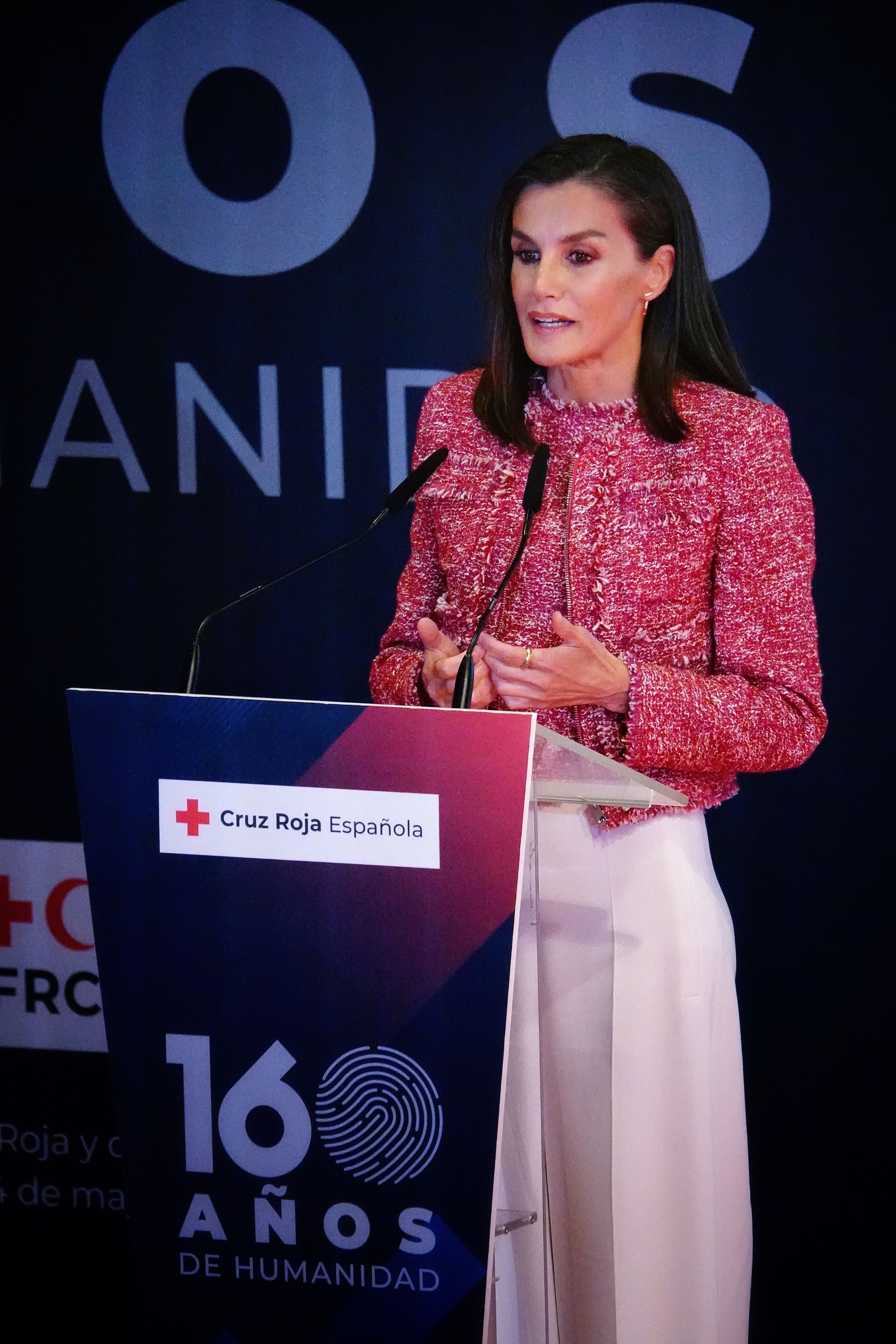 Letizia preside en Oviedo el acto del Día Mundial de la Cruz Roja