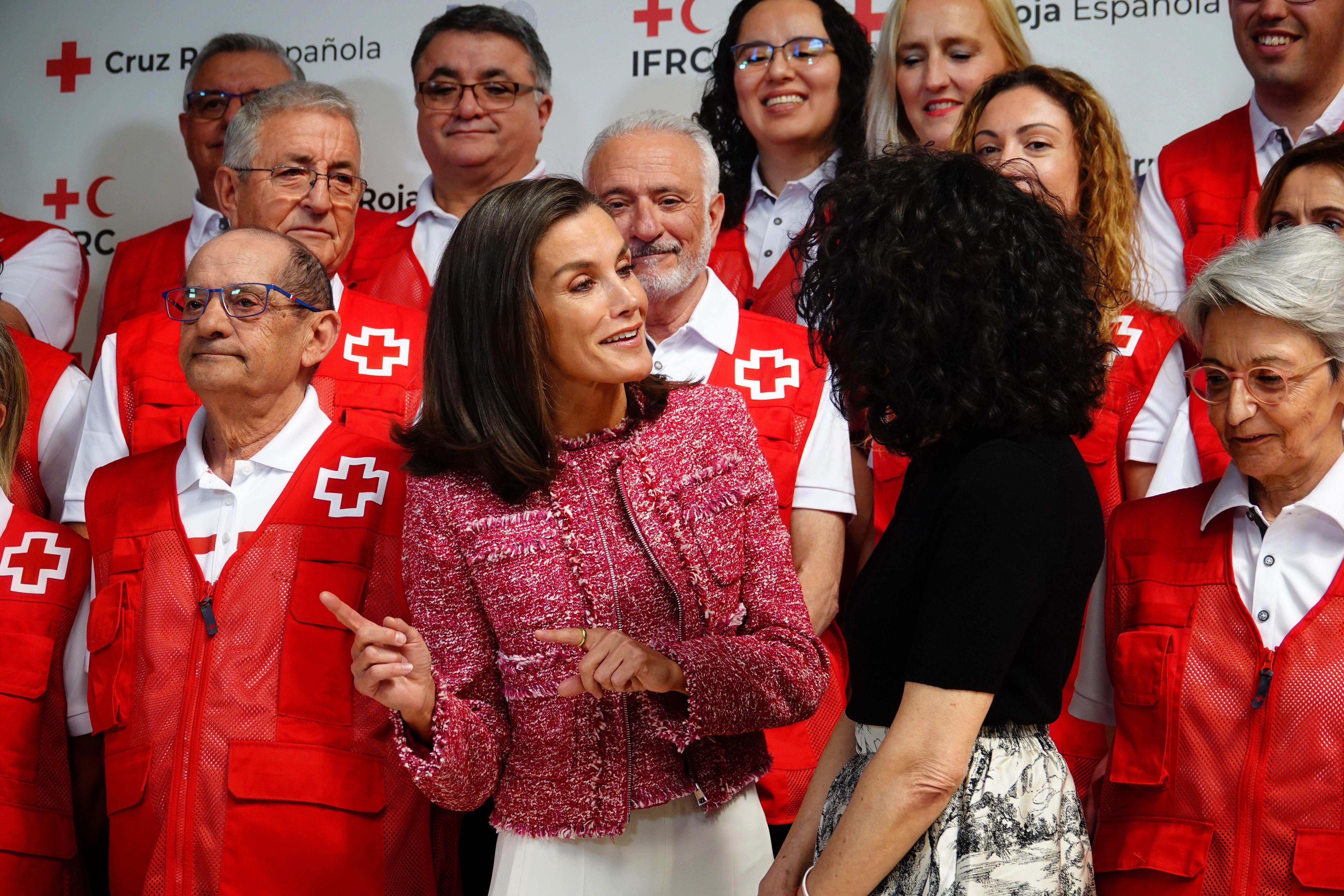 Letizia preside en Oviedo el acto del Día Mundial de la Cruz Roja