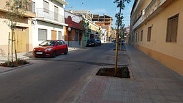 Calle Rollet en Carlet.