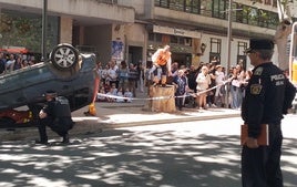 El comisario jefe de la Policía Local de Xàtiva en un acto reciente.