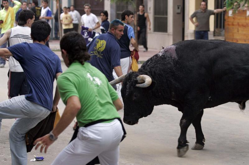 Festejo taurio de las fiestas de Vila-real, en una foto de archivo.