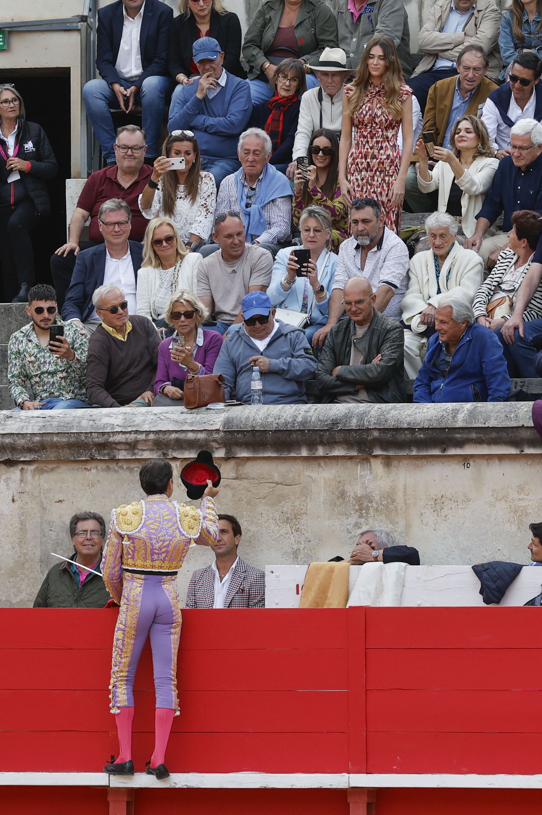 Enrique Ponce, en la Feria de Pentecostés 2024 de Nimes