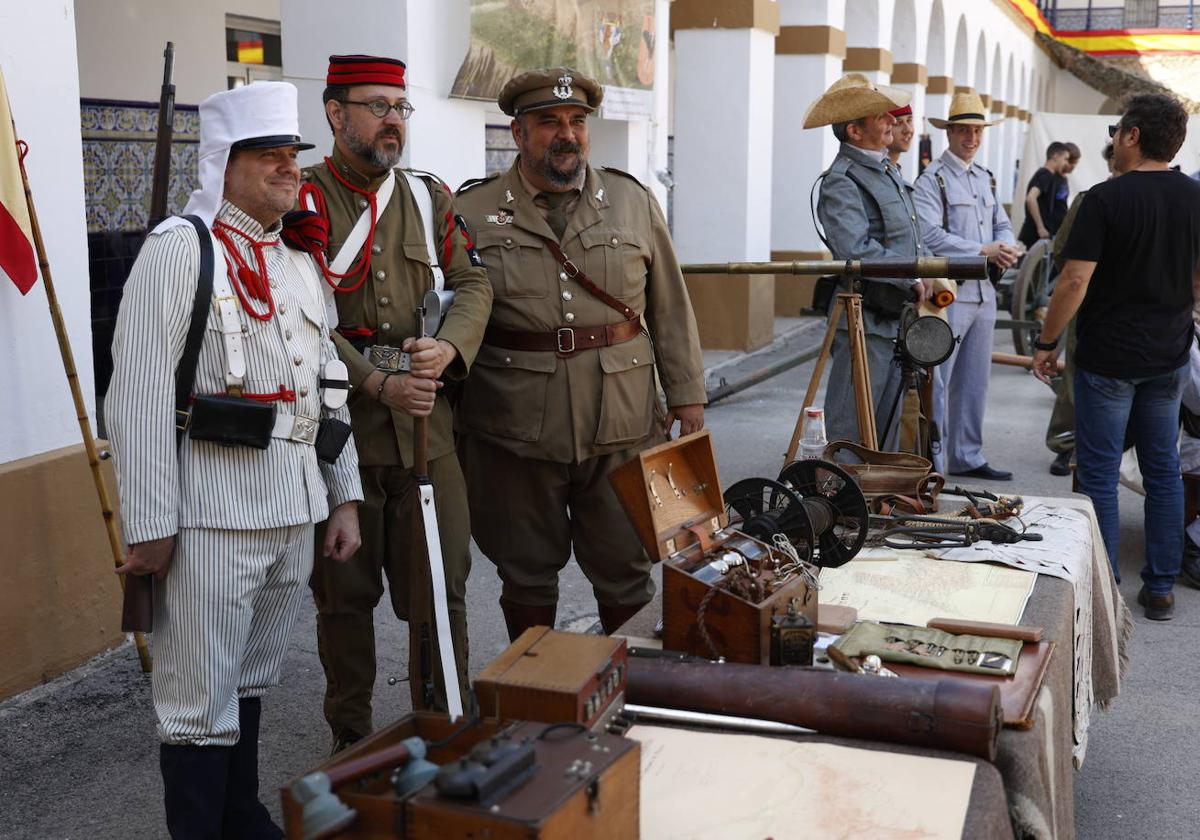 Fotos de las recreaciones históricas al Museo Militar de Valencia