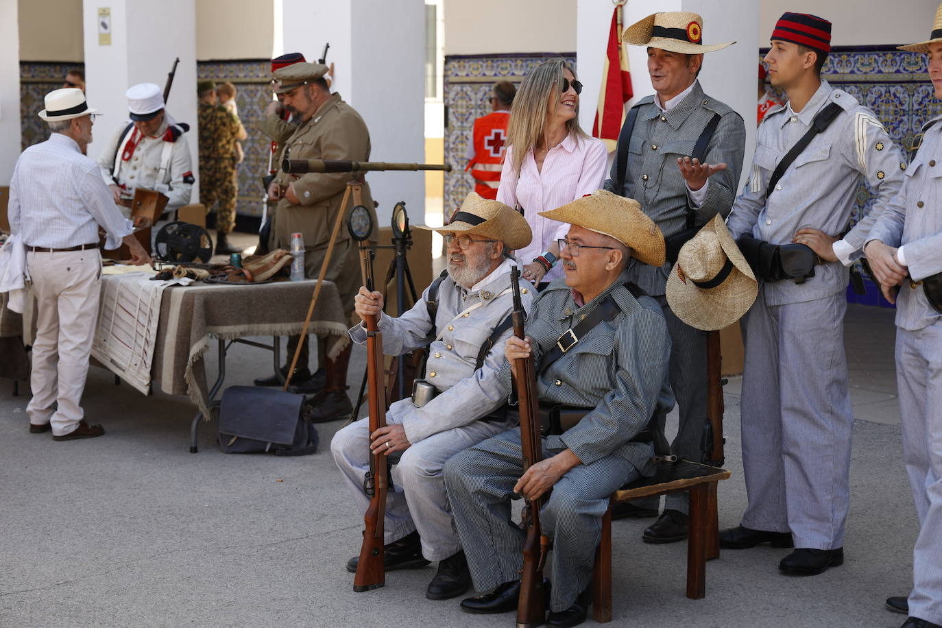 Fotos de las recreaciones históricas al Museo Militar de Valencia