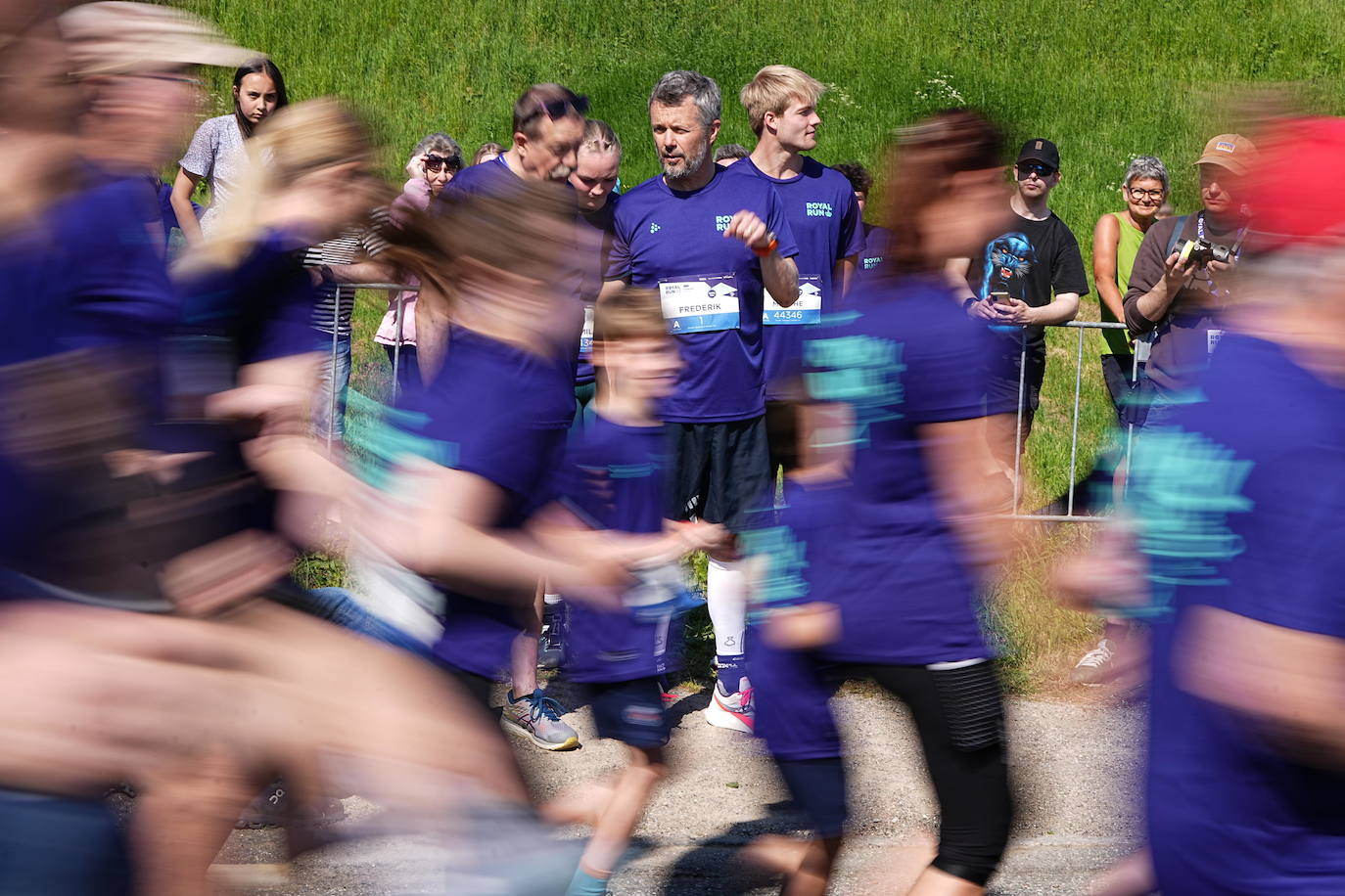 La familia real danesa se pone las zapatillas para correr la &#039;Royal Run 2024&#039;