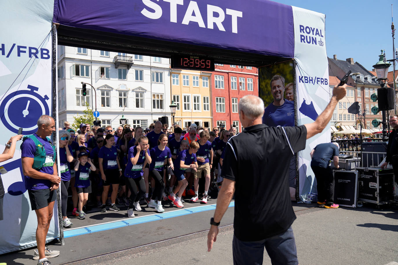 La familia real danesa se pone las zapatillas para correr la &#039;Royal Run 2024&#039;