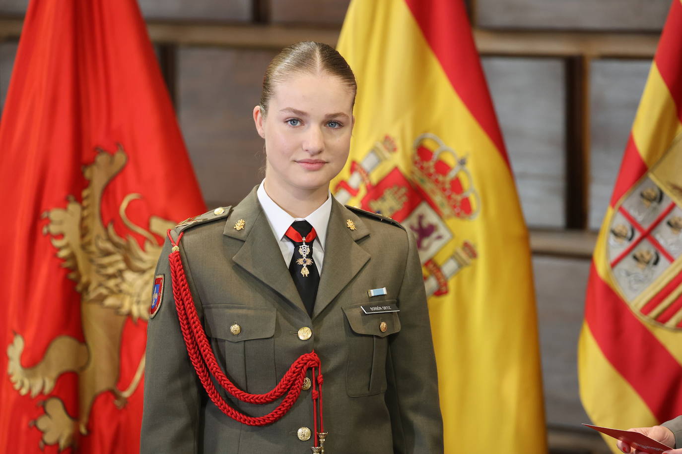 Las Cortes de Aragón entregan a la princesa Leonor su máxima distinción