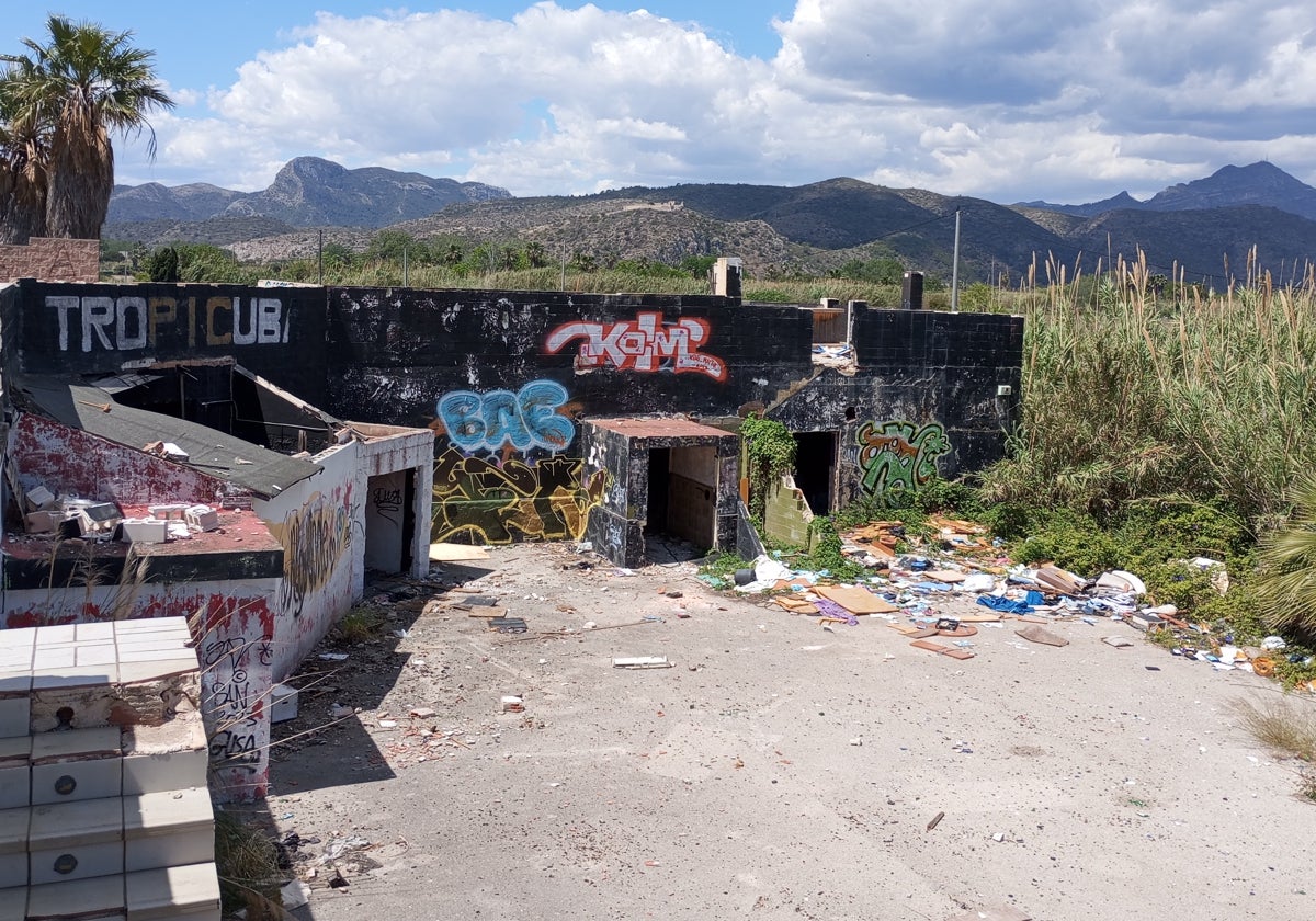 La zona donde tuvo lugar el crimen.