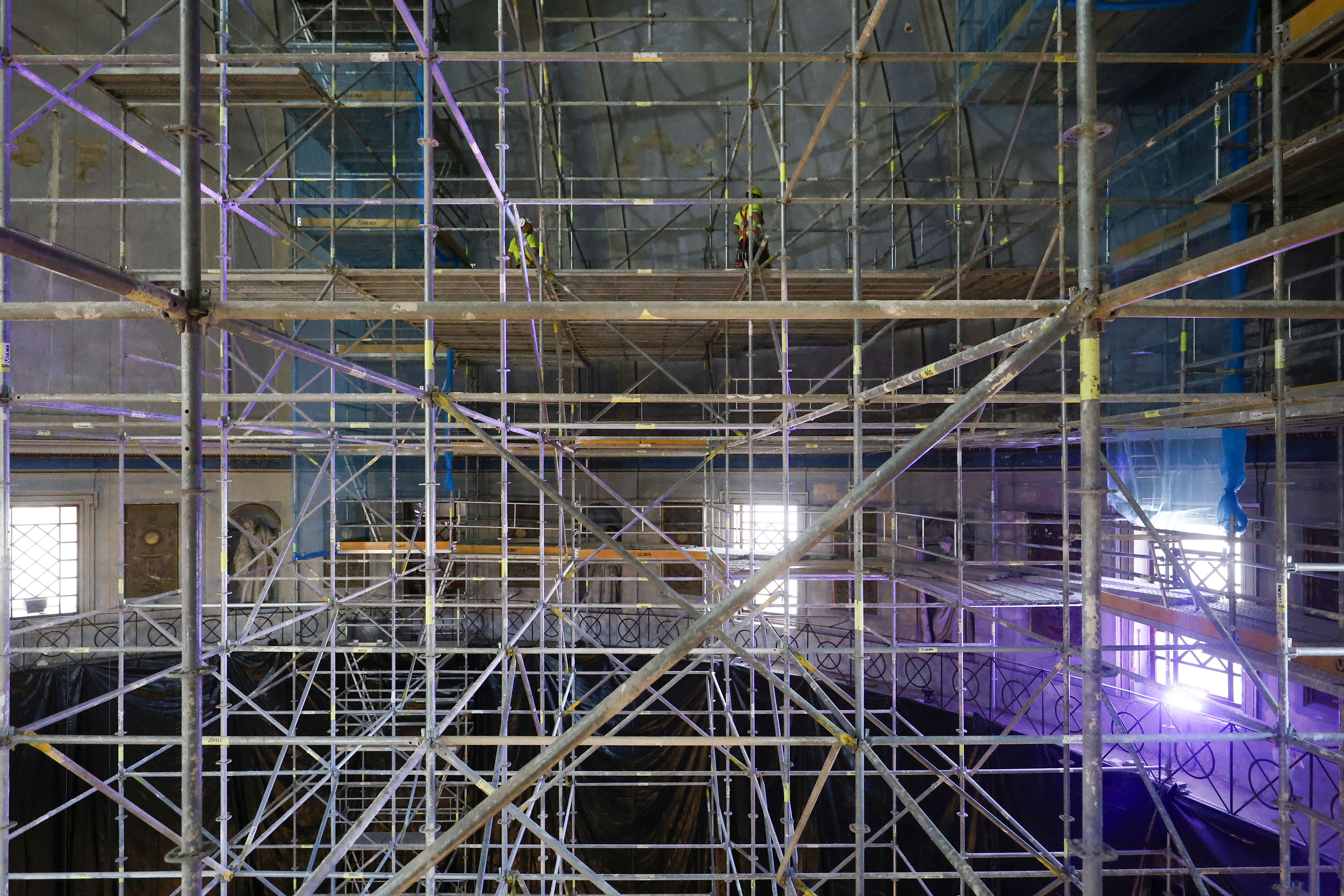 Restauración de la cúpula de la iglesia de Escuelas Pías Carniceros de Valencia