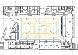 Plano de la futura infraestructura deportiva.