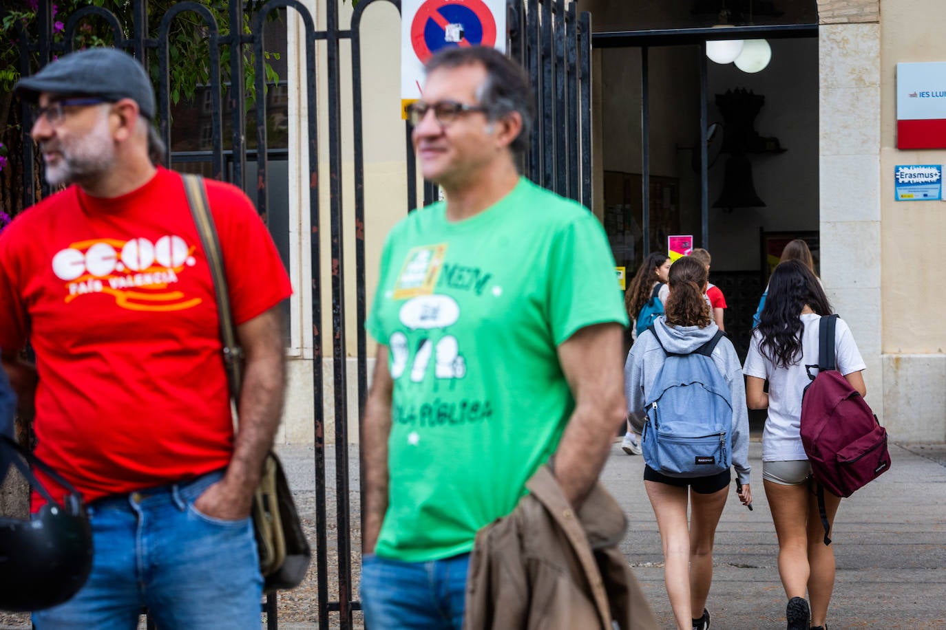 Fotos de la huelga educativa en la Comunitat